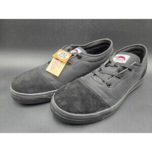 Avenger Shoes Mens 12 Black Work Sneakers Composite Safety Toe Non Slip